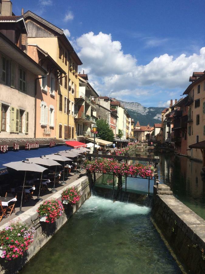 La Baie Des Voiles ,Vue Lac D'Annecy ,Plage Privee Duingt Bagian luar foto
